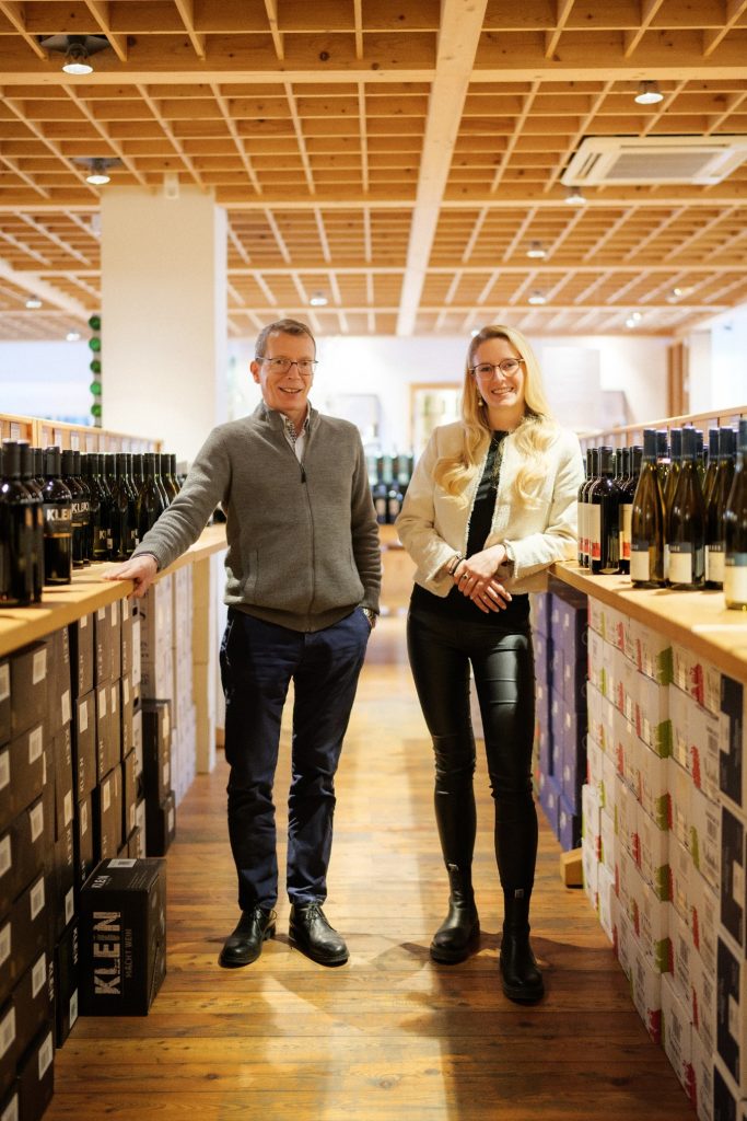 Alexander und Elisabeth Gottardi, Weinhändler in vierter/fünfter Generation